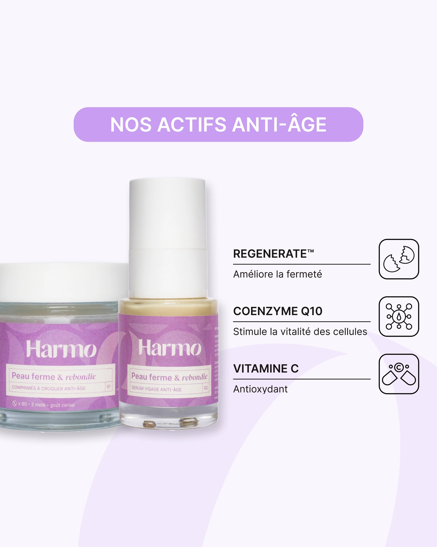 Routine Peau ferme & rebondie - Anti-âge