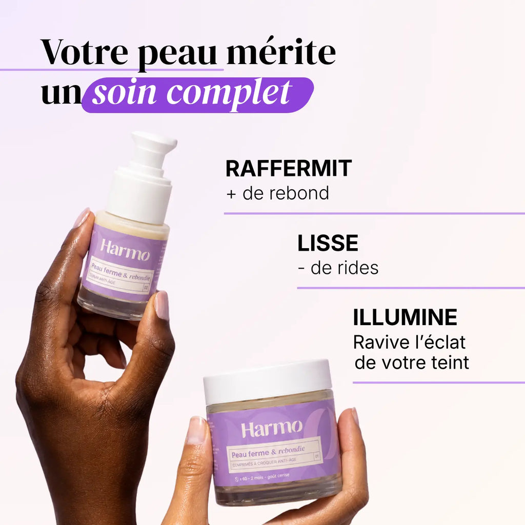 Routine  Peau ferme & rebondie - Anti-âge