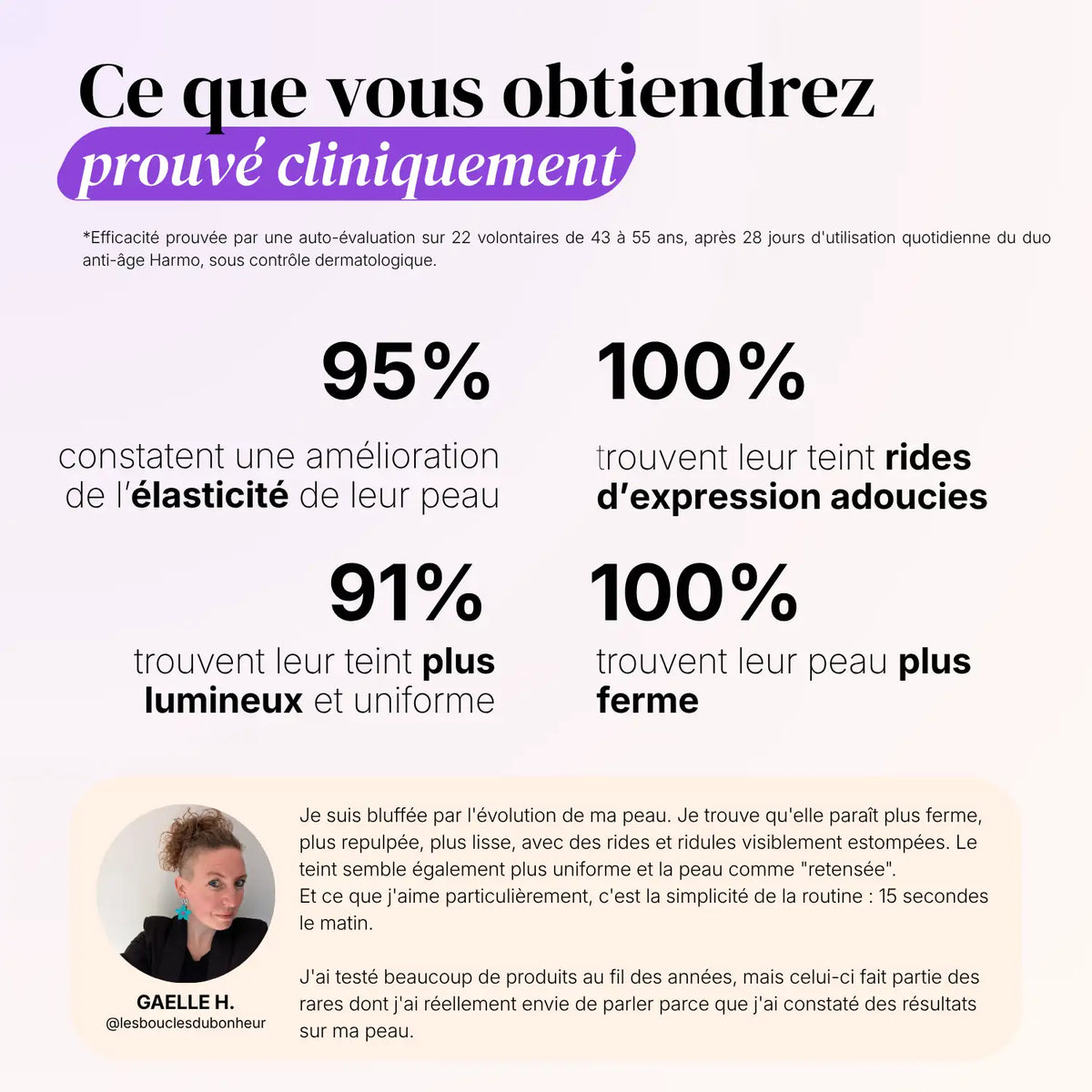 Routine  Peau ferme & rebondie - Anti-âge