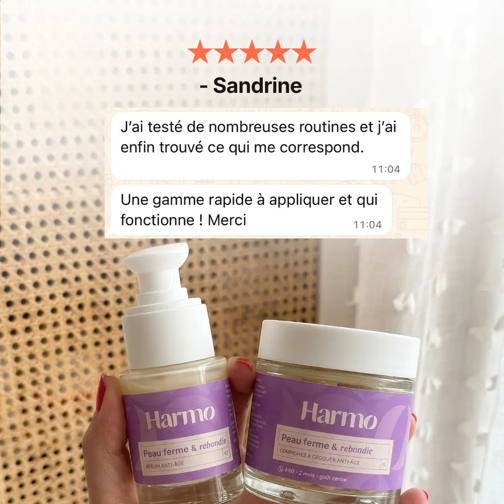 Routine  Peau ferme & rebondie - Anti-âge